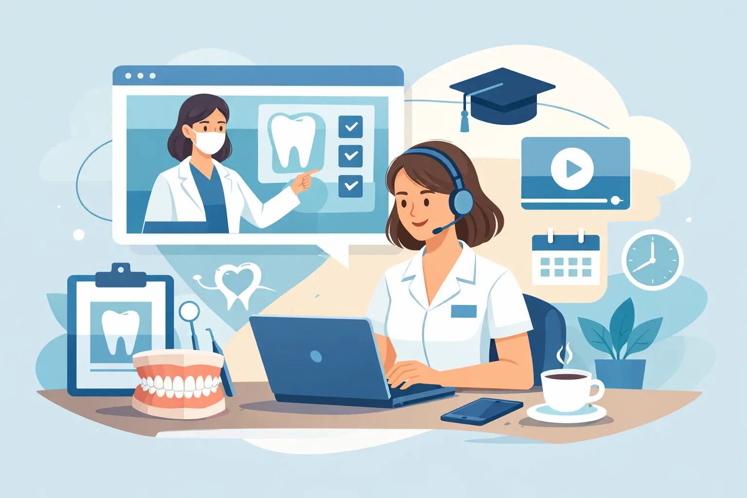 Dental Receptionist Training Online That Fits