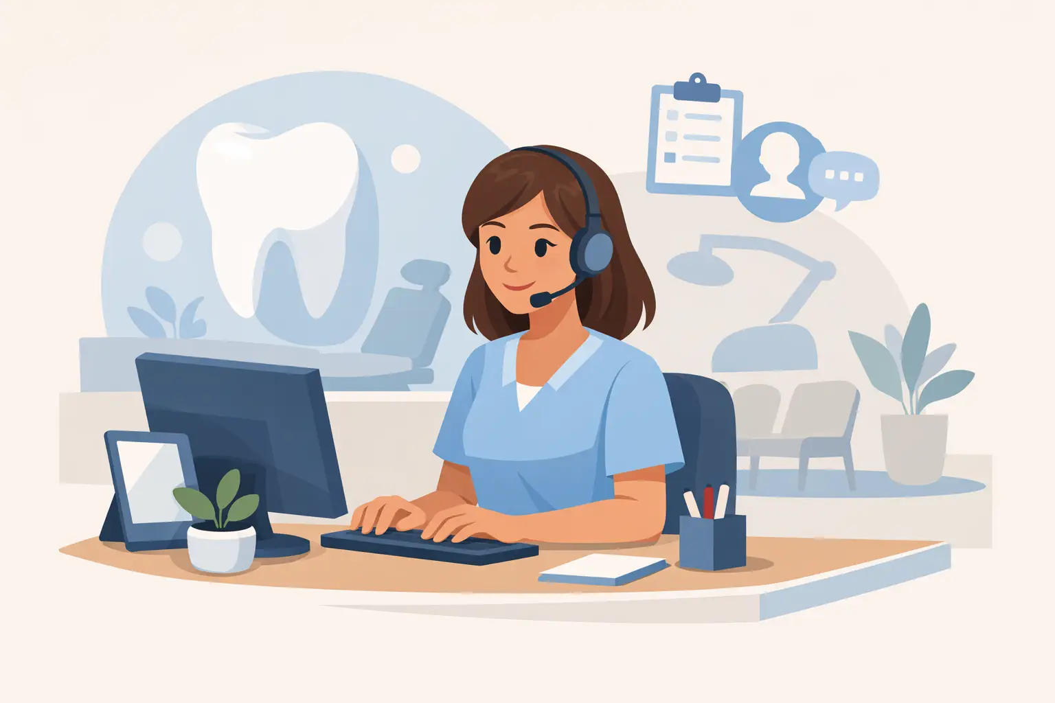 How to Become a Dental Receptionist