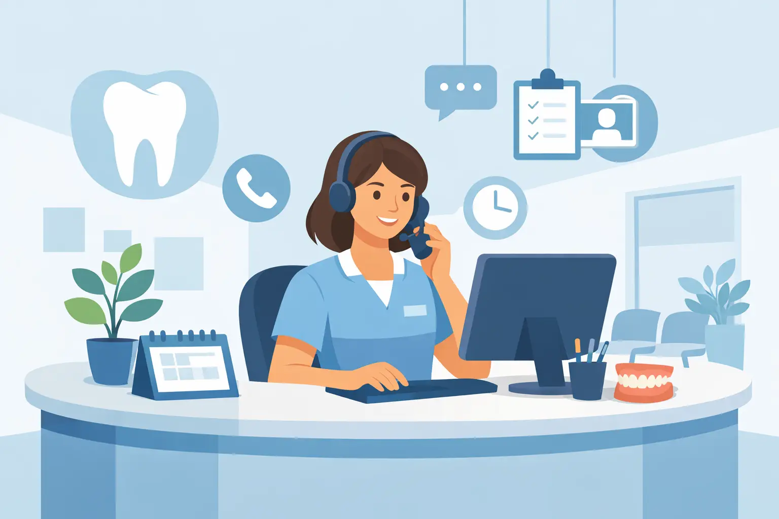 What Does a Dental Receptionist Do?