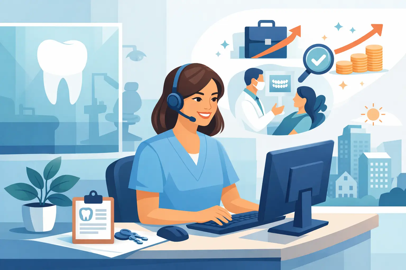 Is a Dental Receptionist a Good Career in 2026?